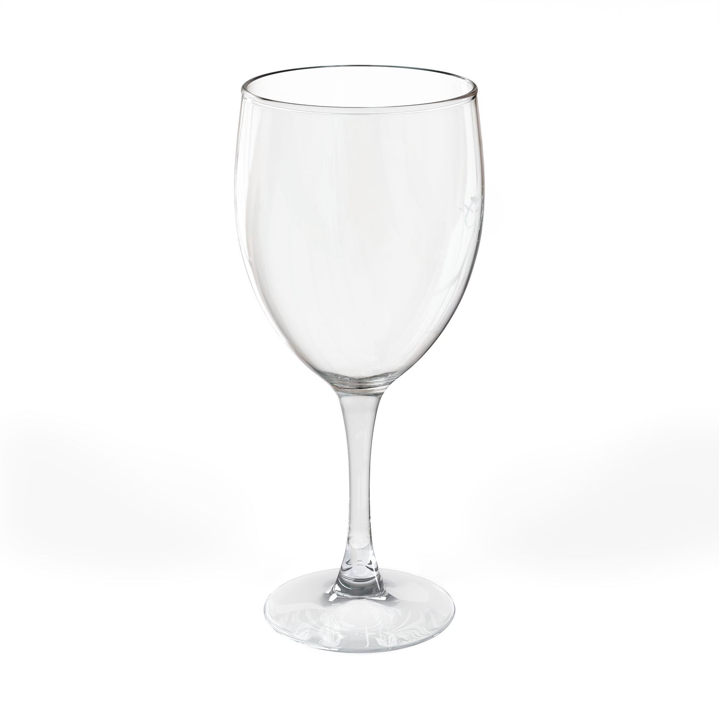 "Mom" Engraved Wine Glass
