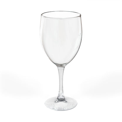 "Mom" Engraved Wine Glass